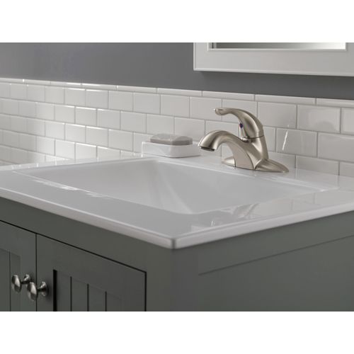 Main product image of 1-Handle Centerset Bathroom Faucet (Stainless), 520-SSMPU-DST
