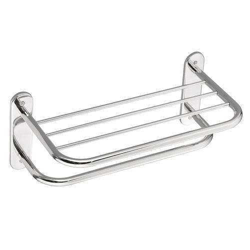 Main product image of Hotel Motel Chrome 18" Towel Bar w/ Shelf