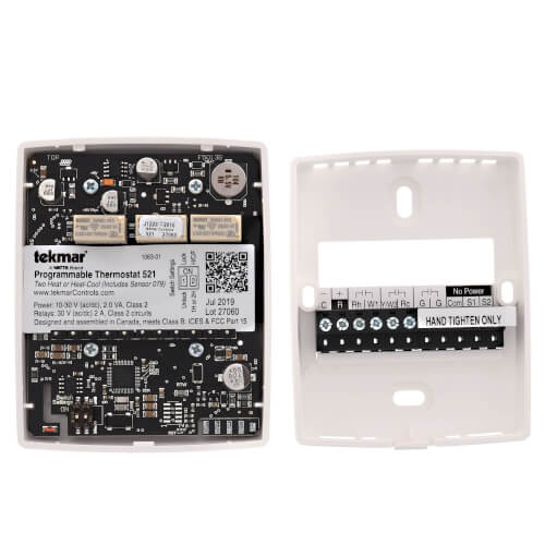 Main product image of Two Stage Heat / Heat - Cool Programmable Thermostat (Includes 079 Sensor)