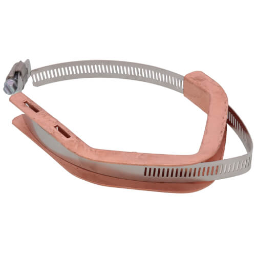 Main product image of Chase Bracket with 5" Stainless Steel Band (Copper Plated Steel)