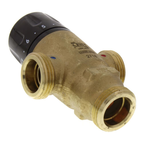 Main product image of 3/4" Sweat MIXCAL 3-Way Thermostatic Mixing Valve w/ Check Valves