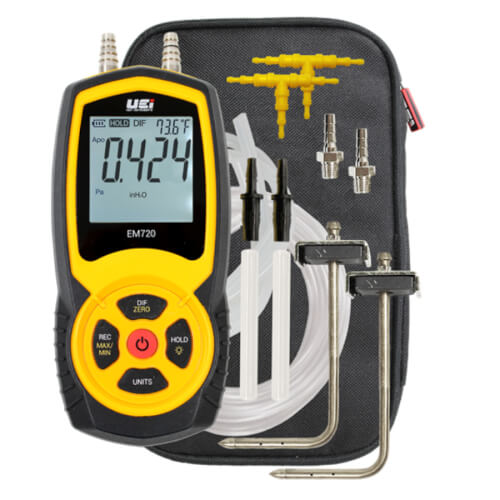 521KIT UEi Test Instruments 521KIT Gas Furnace Install Kit Includes