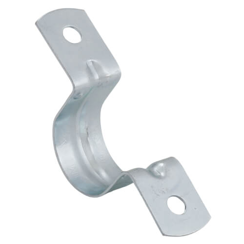 3/4" Two Hole Steel EMT Snap-On Strap