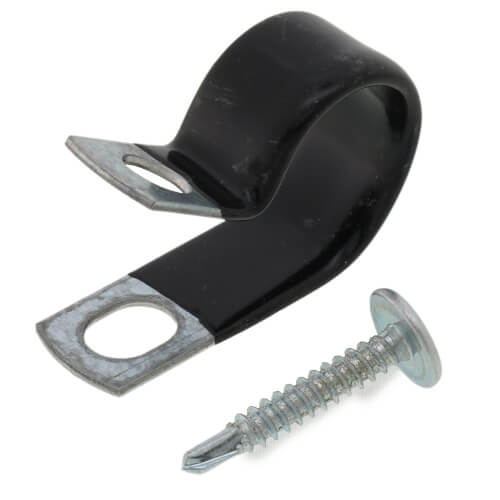 Main product image of 5/8" Vinyl Coated Steel Clamp with Screw for 1/2" CTS