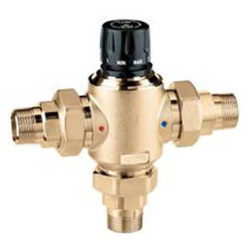 523080A Caleffi 523080A 11/2" NPT 3Way Thermostatic Mixing Valve