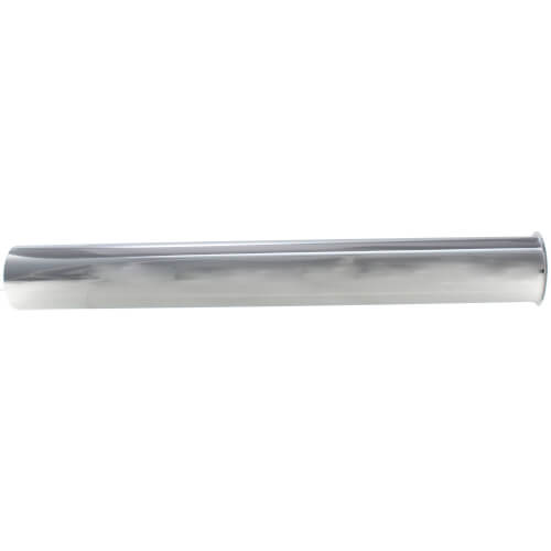 Main product image of 1-1/2" x 12", 17 GA, CP Flanged Tailpiece