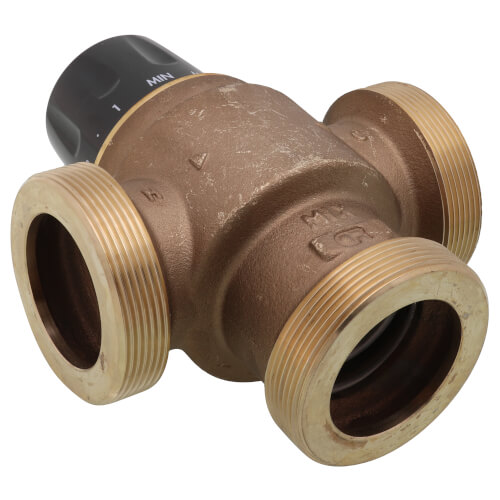 Main product image of 1-1/2" Sweat High Flow Thermostatic Mixing Valve, 13 CV (Lead Free)