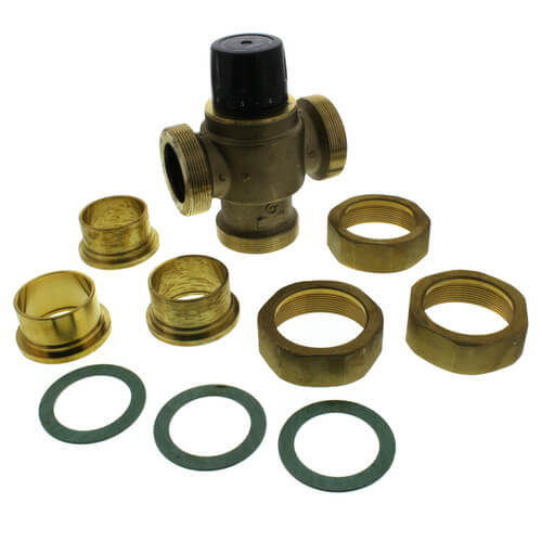 Main product image of 2" Sweat High Flow Thermostatic Mixing Valve, 14.2 Cv (Lead Free)