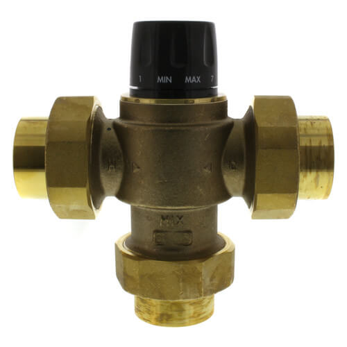 Main product image of 2" Sweat High Flow Thermostatic Mixing Valve, 14.2 Cv (Lead Free)