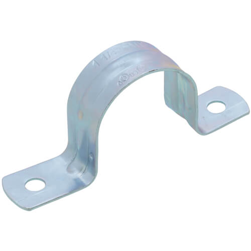 Main product image of 1-1/4" Two Hole Steel EMT Snap-On Strap