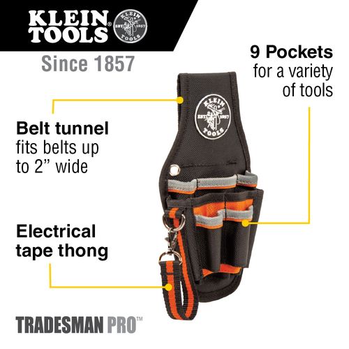Main product image of 9-Pocket Tradesman Pro Tool Pouch