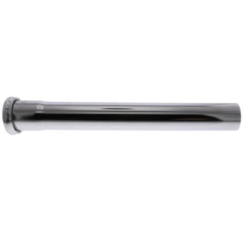 Main product image of 1-1/2" x 12", 17 Gauge, Slip Joint Extension Tube (Chrome Plated)