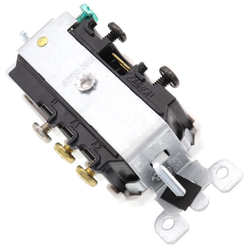 Main product image of 3-Way Commercial Grade Duplex Combination Toggle Switch & Receptacle - White (120V)
