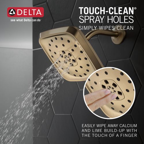 Main product image of H2okinetic 4-Setting Shower Head w/ Ultrasoak (Lumicoat Champagne Bronze), 52460-CZ-PR