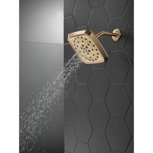 Main product image of H2okinetic 4-Setting Shower Head w/ Ultrasoak (Lumicoat Champagne Bronze), 52460-CZ-PR