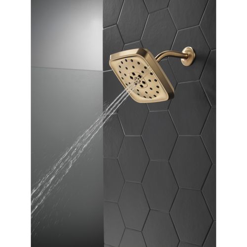 Main product image of H2okinetic 4-Setting Shower Head w/ Ultrasoak (Lumicoat Champagne Bronze), 52460-CZ-PR