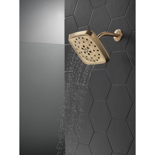 Main product image of H2okinetic 4-Setting Shower Head w/ Ultrasoak (Lumicoat Champagne Bronze), 52460-CZ-PR