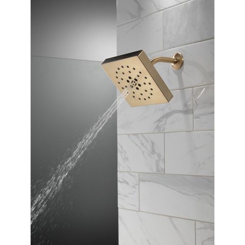 Main product image of H2okinetic 4-Setting Shower Head w/ Ultrasoak (Champagne Bronze), 52484-CZ