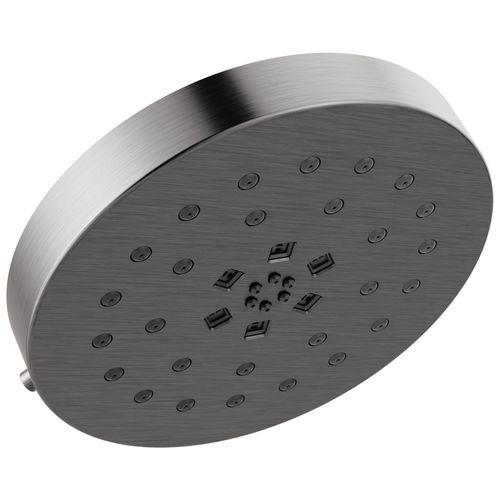 Main product image of H2okinetic 4-Setting Shower Head w/ Ultrasoak (Lumicoat Black Stainless), 52488-KS-PR