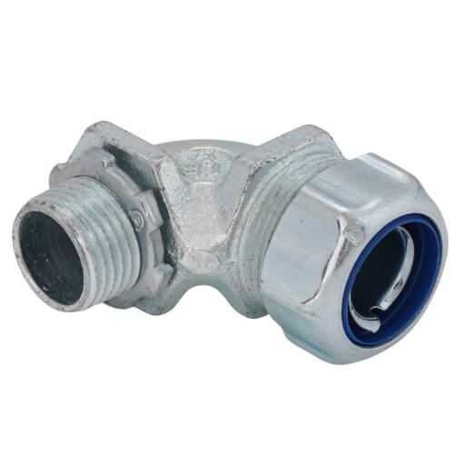 Main product image of 1/2" Non Insulated Malleable Iron 90-Degree Liquid Tight Elbow