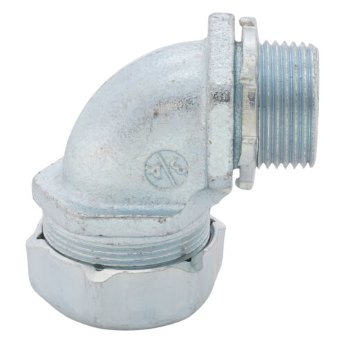 Main product image of 3/4" Non Insulated Malleable Iron 90-Degree Liquid Tight Elbow