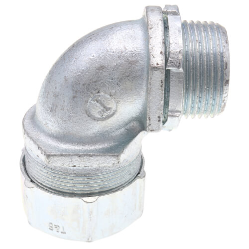 Main product image of 1" Non Insulated Malleable Iron 90-Degree Liquid Tight Elbow