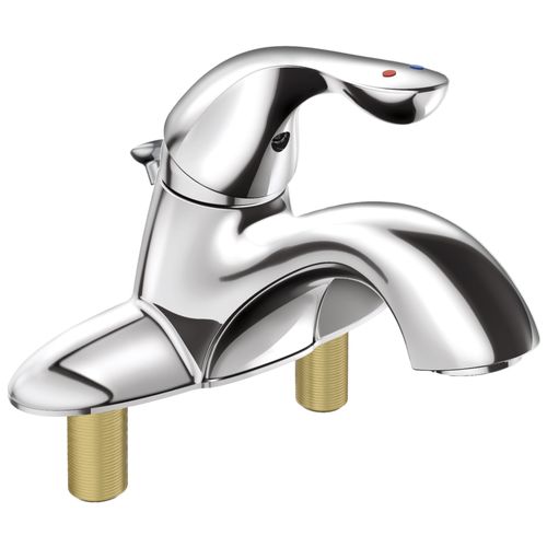 Main product image of Classic Single Handle Centerset Lav Faucet w/ City Shanks (Metal Pop-Up), 525LF-MPU
