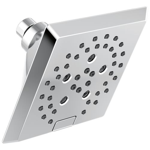 Main product image of H2okinetic 5-Setting Angular Modern Raincan Shower Head (Chrome), 52664
