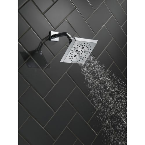 Main product image of H2okinetic 5-Setting Angular Modern Raincan Shower Head (Chrome), 52664
