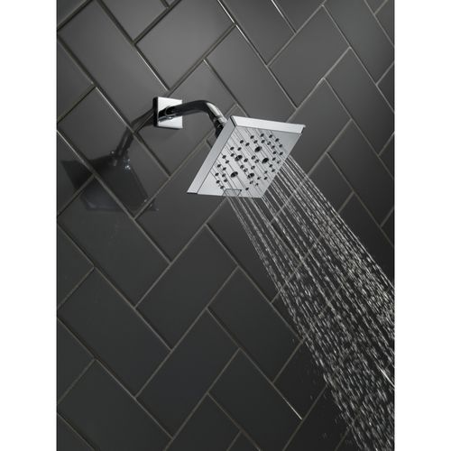 Main product image of H2okinetic 5-Setting Angular Modern Raincan Shower Head (Chrome), 52664
