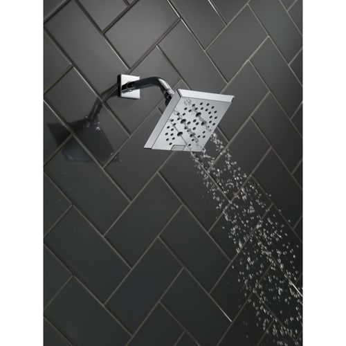 Main product image of H2okinetic 5-Setting Angular Modern Raincan Shower Head (Chrome), 52664