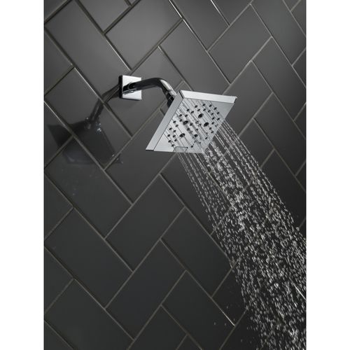 Main product image of H2okinetic 5-Setting Angular Modern Raincan Shower Head (Chrome), 52664