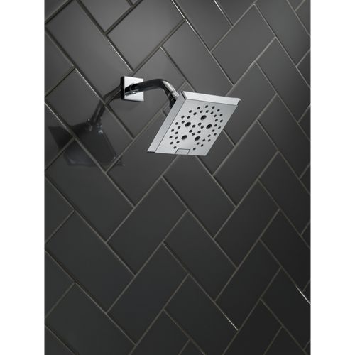 Main product image of H2okinetic 5-Setting Angular Modern Raincan Shower Head (Chrome), 52664