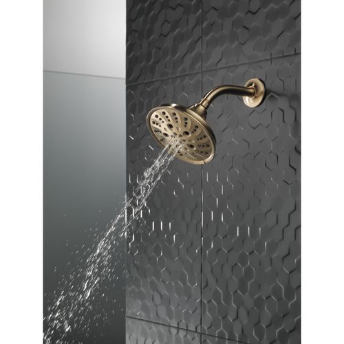 Main product image of H2Okinetic 5-Setting Traditional Raincan Shower Head, 1.75 GPM (Lumicoat Champagne Bronze), 52669-CZ-PR