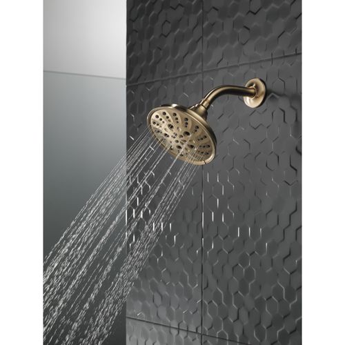 Main product image of H2Okinetic 5-Setting Traditional Raincan Shower Head, 1.75 GPM (Lumicoat Champagne Bronze), 52669-CZ-PR