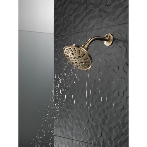 Main product image of H2Okinetic 5-Setting Traditional Raincan Shower Head, 1.75 GPM (Lumicoat Champagne Bronze), 52669-CZ-PR