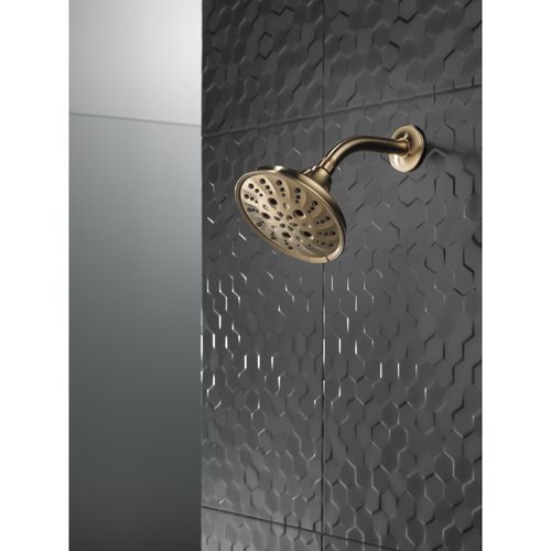 Main product image of H2Okinetic 5-Setting Traditional Raincan Shower Head, 1.75 GPM (Lumicoat Champagne Bronze), 52669-CZ-PR