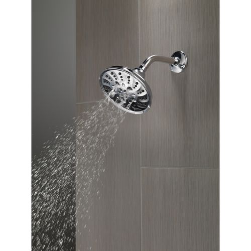 Main product image of H2Okinetic 5-Setting Traditional Raincan Shower Head, 1.75 GPM (Lumicoat Chrome), 52669-PR