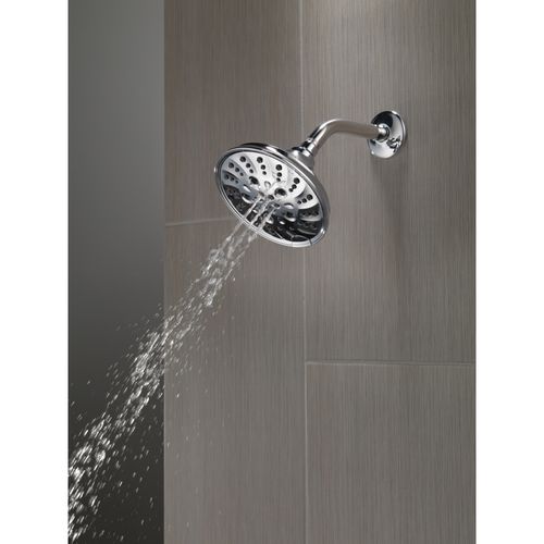 Main product image of H2Okinetic 5-Setting Traditional Raincan Shower Head, 1.75 GPM (Lumicoat Chrome), 52669-PR