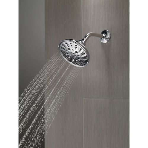 Main product image of H2Okinetic 5-Setting Traditional Raincan Shower Head, 1.75 GPM (Lumicoat Chrome), 52669-PR