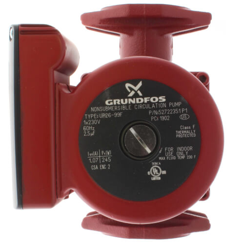 Main product image of UP26-99F, Circulator Pump, 1/6 HP, 230 volt