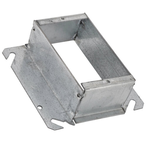 Main product image of 4" Steel Square 1-Gang Tile Wall Cover - 1-1/2" Raised