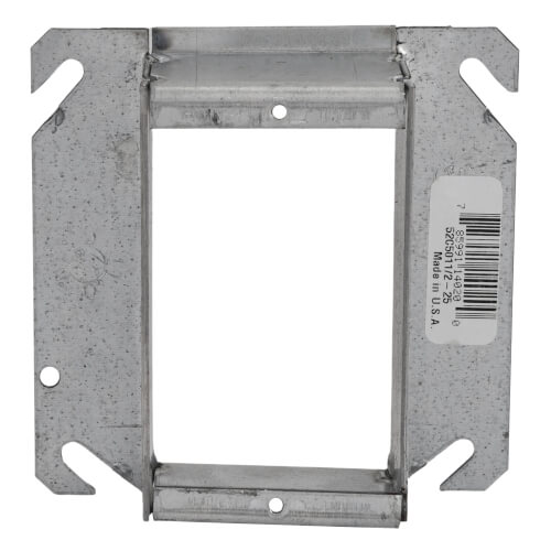 Main product image of 4" Steel Square 1-Gang Tile Wall Cover - 1-1/2" Raised