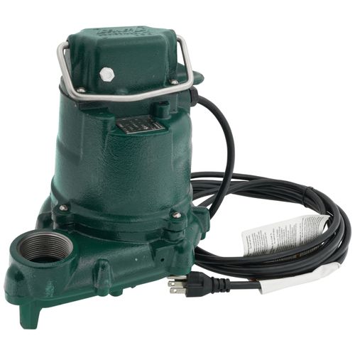 Main product image of Model N53 Mighty-Mate Non-Automatic Cast Iron Effluent Pump - 115 V, 0.3 HP