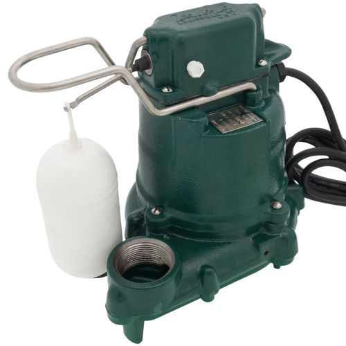 Main product image of Model D53 Mighty-Mate Automatic Cast Iron Effluent Pump - 230 V, 0.3 HP