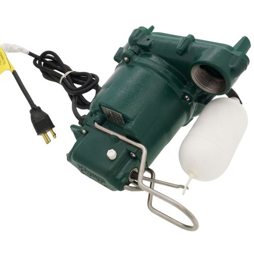 Main product image of Model D53 Mighty-Mate Automatic Cast Iron Effluent Pump - 230 V, 0.3 HP