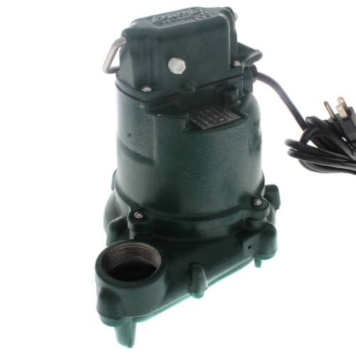 Main product image of Model BN53 Mighty-Mate Cast Iron Effluent Pump w/ Variable Level Float Switch - 115 V, 9 Ft Cord
