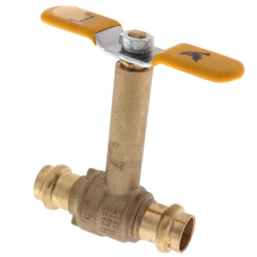 Main product image of 1/2" Press Long Bonnet Ball Valve (Lead Free)