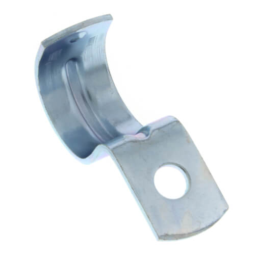 1/2" One Hole Steel Rigid Snap-On Strap