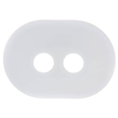 53121 Viega 53121 1/2" Double Plastic Escutcheon